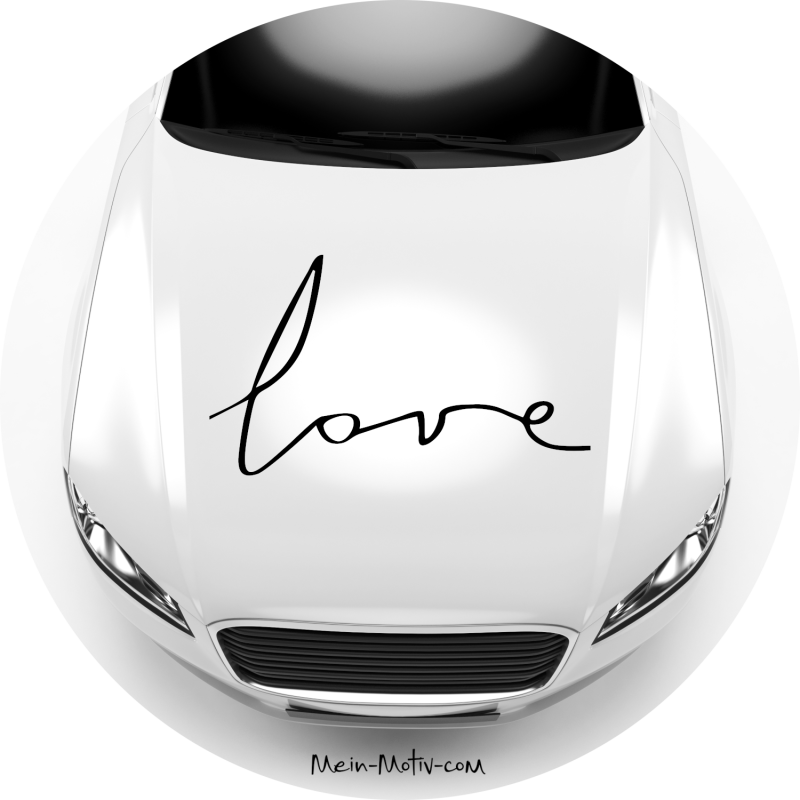 Preview: Aufkleber 46206 Love Schriftzug